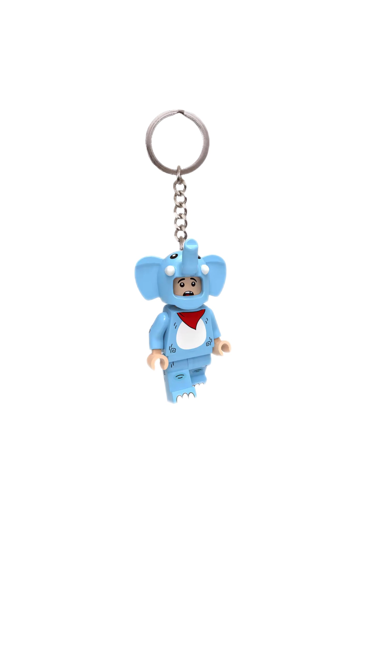 Lego Blue Elephant Costume Anahtarlık