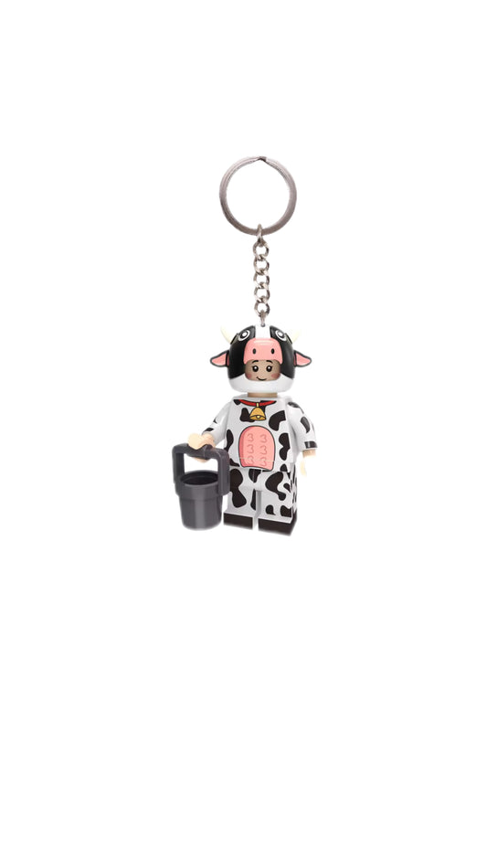 Lego Cow Costume Anahtarlık