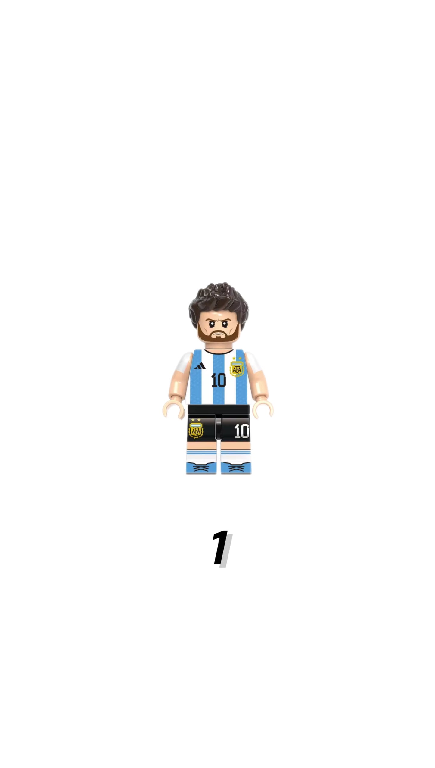 Lego Messi Figür Tablo